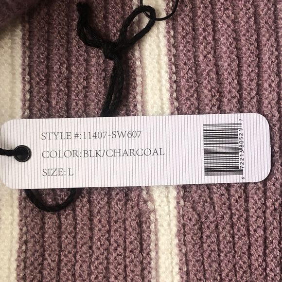 Shein Milano Knit Skirt Large Striped - Picture 4 of 14